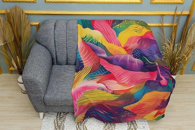 Абстрактні рослини Різнокольорові Abstract plants Multicolored