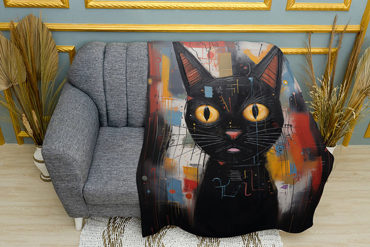 Абстракція Кіт Abstraction cat