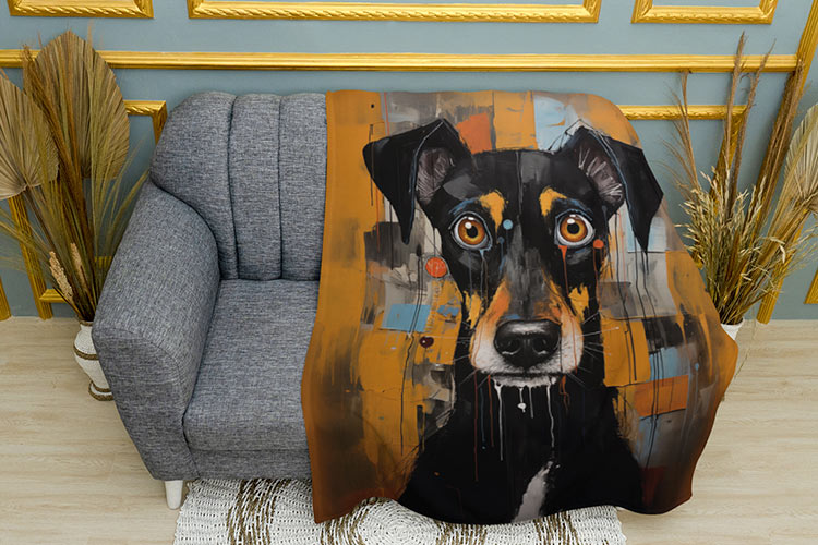 Абстракція Пес Abstraction dog