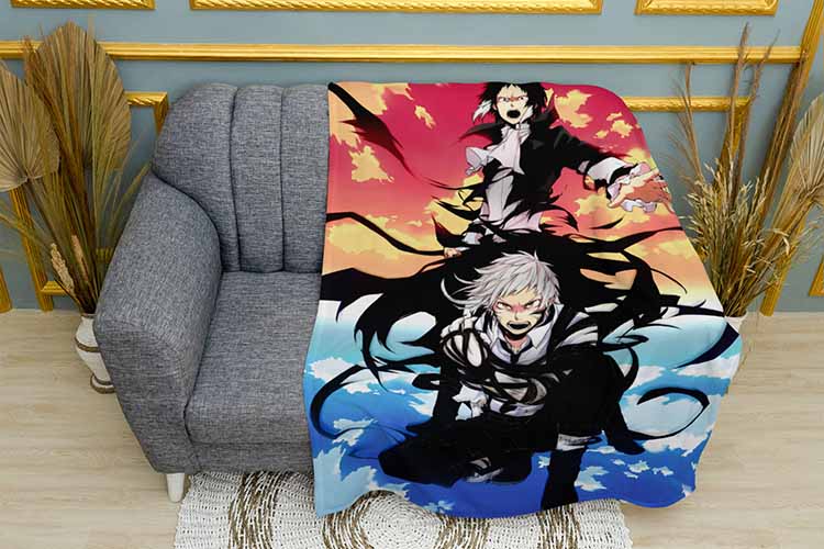 Акутагава та Ацуши в бою Літературні генії Бродячі Пси Akutagawa and Atsushi in battle Bungo Stray Dogs