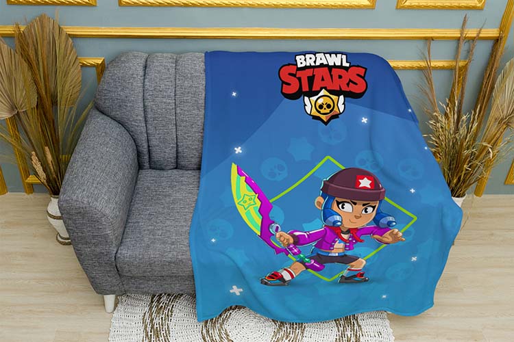 Бібі зі зброєю Бравл Старс Bibi with a gun Brawl Stars