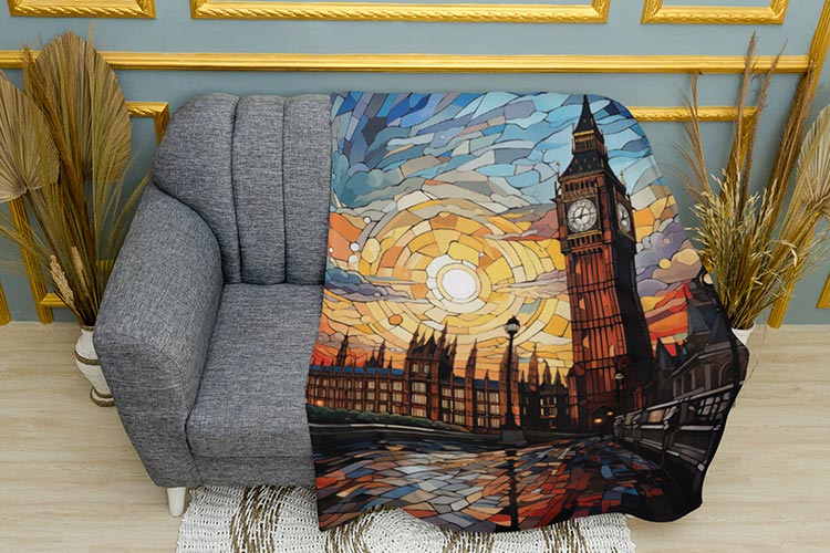 Біг Бен Мозаїка Big Ben mosaic art