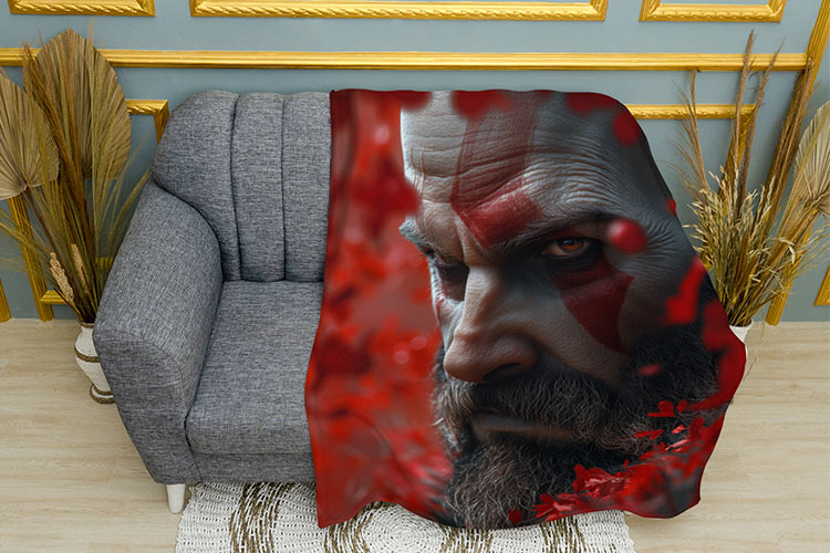 Бог війни Кратос Портрет God of War Kratos Portrait