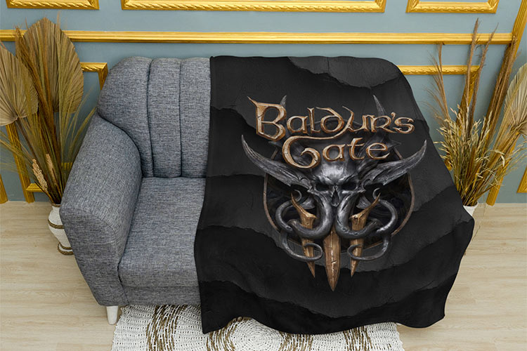 Брама Балдура 3 Лого Baldur's Gate 3 Logo