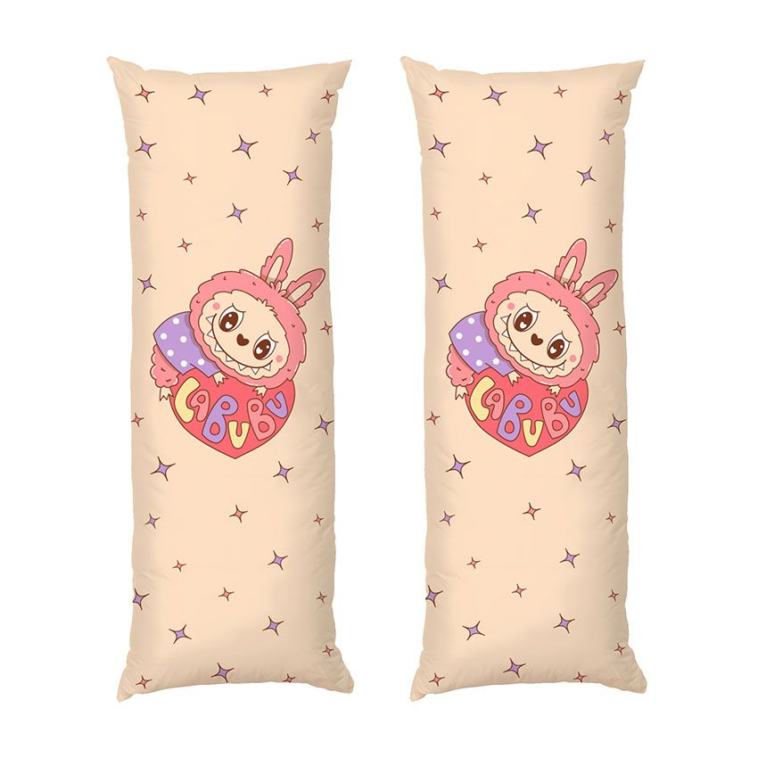 Дакімакура Милий Лабубу Cute Labubu бежевий