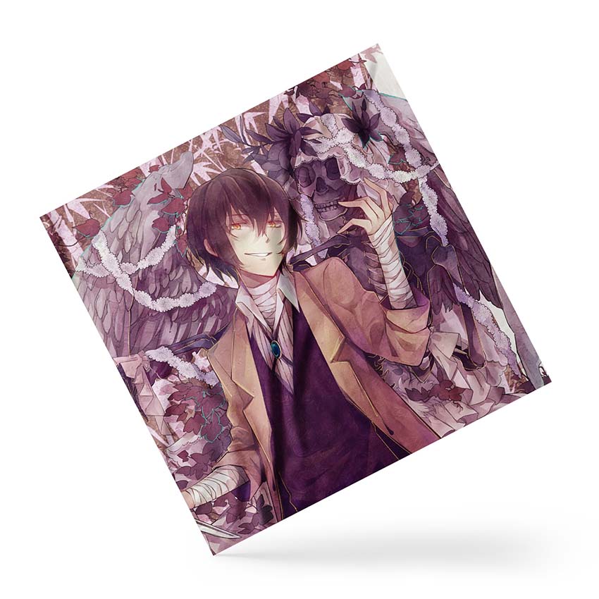 Дазай зі скелетом Бродячі пси літератури Dazai with a skeleton Bungo Stray Dogs