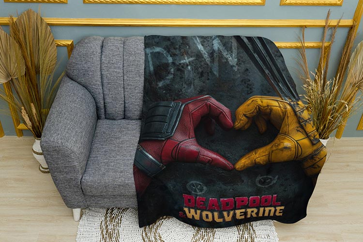 Дедпул та Росомаха Руки серце Deadpool and Wolverine Hands heart