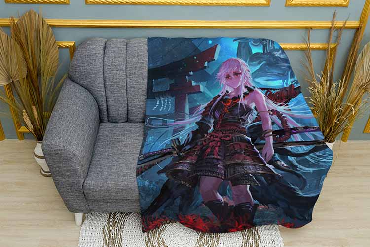 Дівчина ніндзя Малюнок Аніме Ninja girl Art Anime