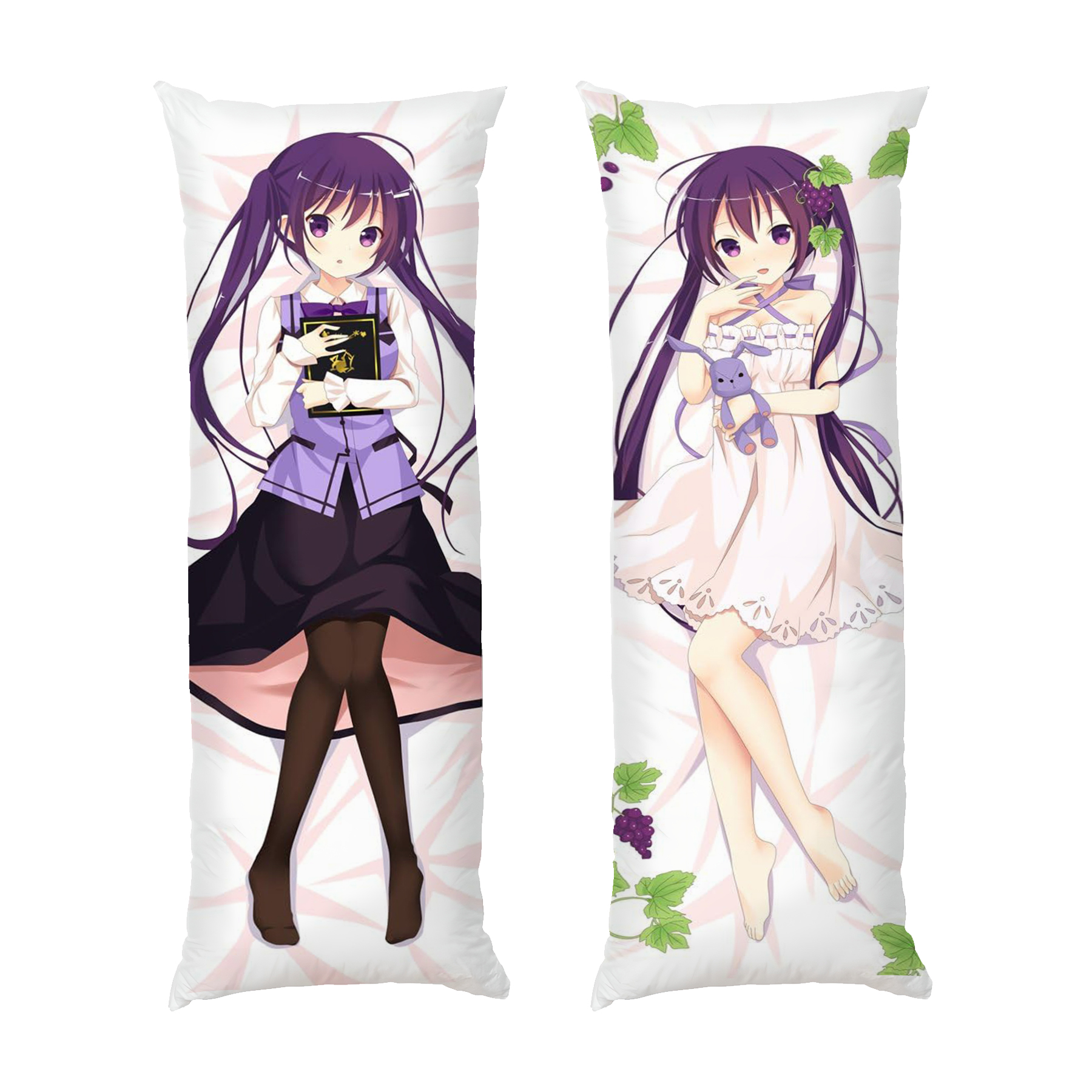 Дівчинка з хвостиками Аніме Арт A girl with ponytails Anime Art