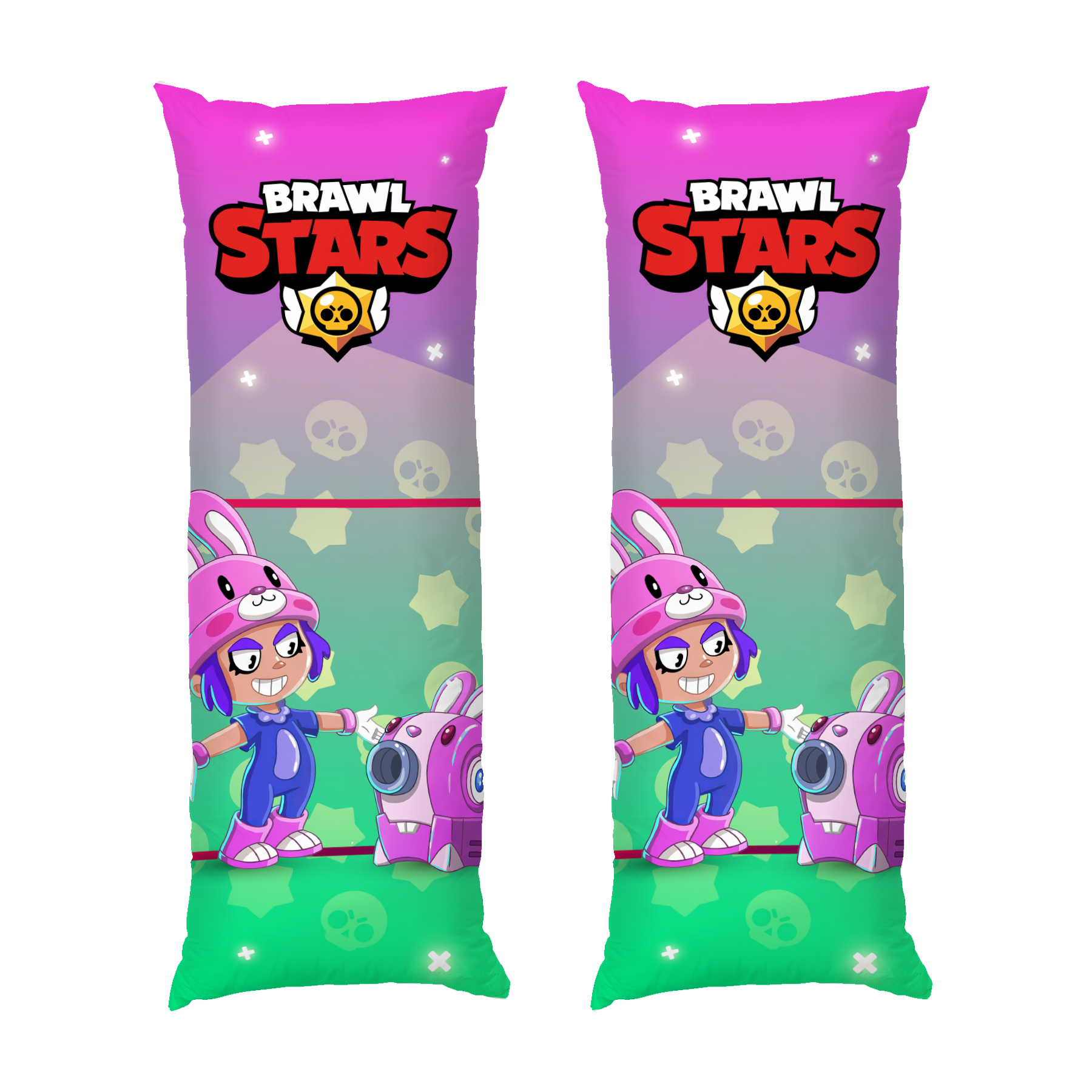 Джессі з улюбленцем Бравл Старс Jessie with his pet Brawl Stars