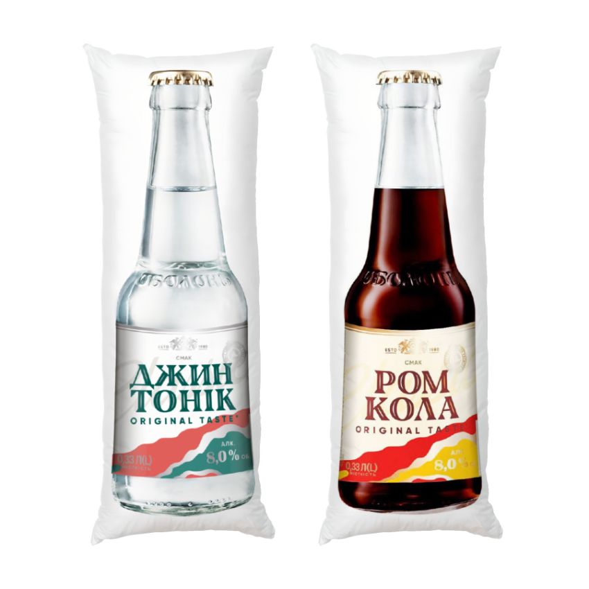 Джин Тонік та Ром Кола Gin Tonic and Rum Cola