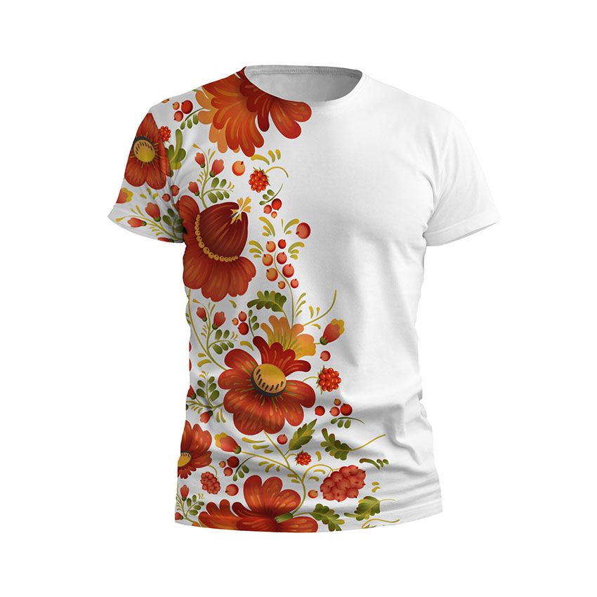 Футболка дитяча Квіти Петриківка Flowers Petrykivka