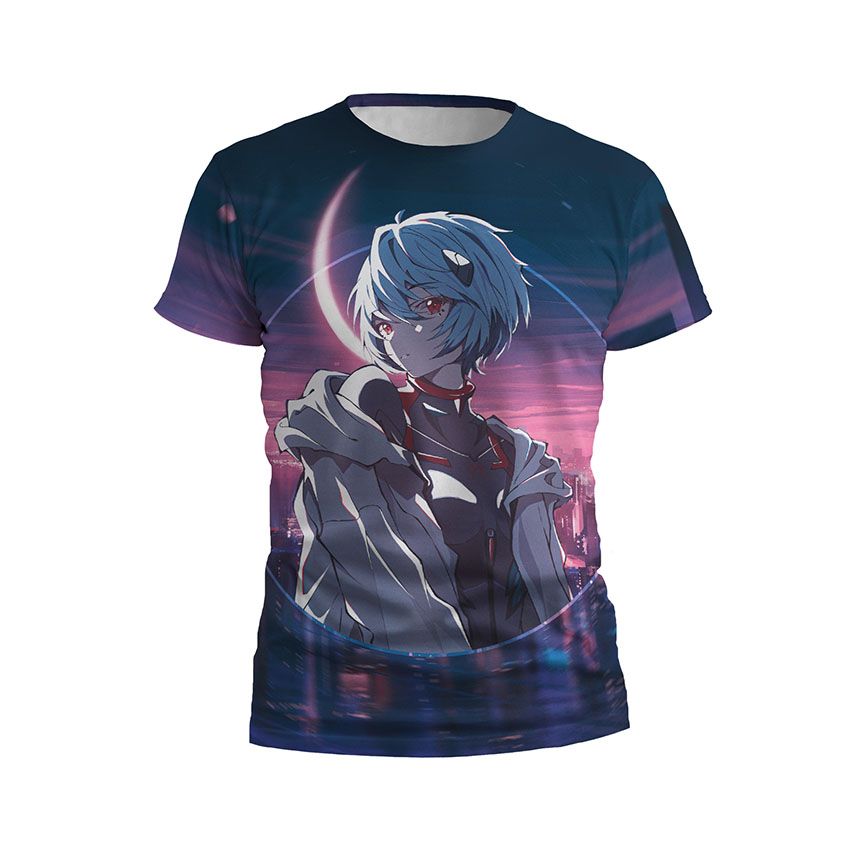 Футболка дитяча спортивна Аянамі Рей Євангеліон Ayanami Rei Evangelion