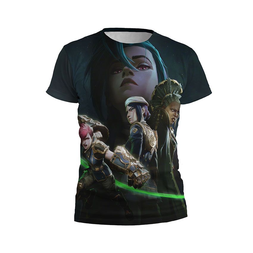 Футболка дитяча спортивна Аркейн Динаміка пригод Arcane Adventure Dynamics