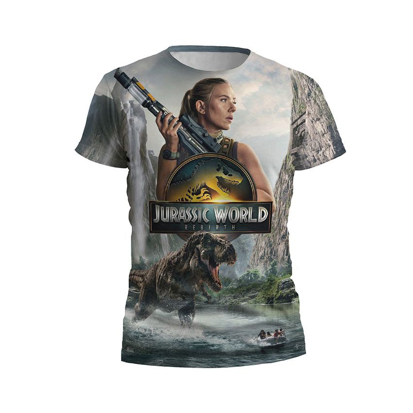 Футболка дитяча спортивна Атака Динозавра Світ Юрського періоду Dinosaur Attack Jurassic World