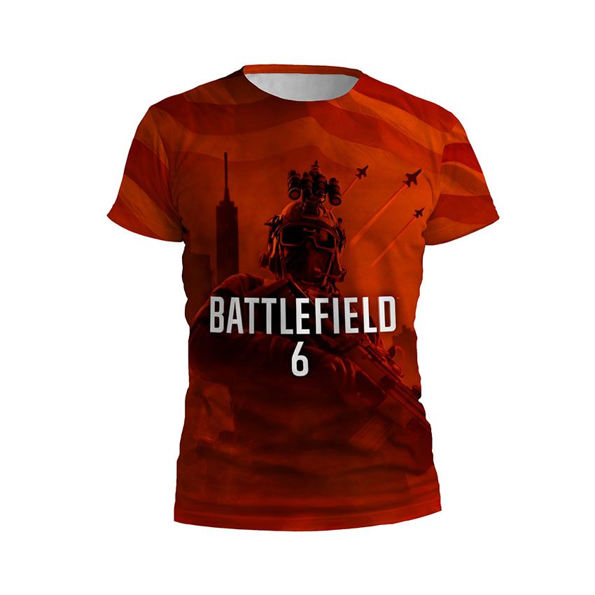 Футболка дитяча спортивна Бателфілд 6 Вогняний фронт Battlefield 6 Fire Front