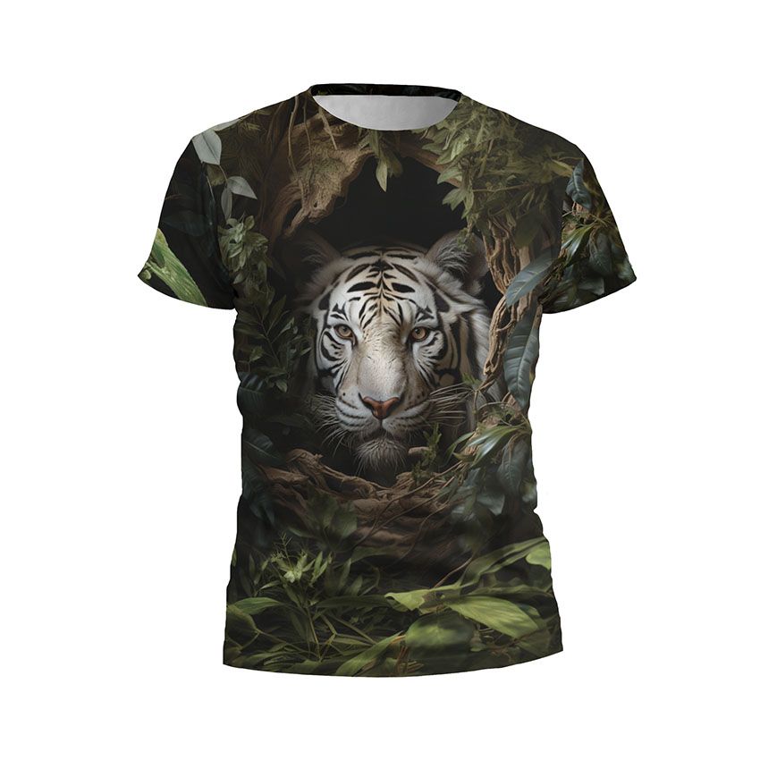 Футболка дитяча спортивна Білий тигр White Tiger