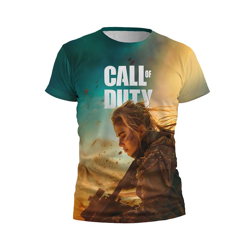 Футболка дитяча спортивна Cильний воїн Поклик Обов'язку Strong warrior Call of Duty