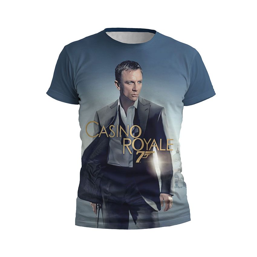 Футболка дитяча спортивна Джеймс Бонд Казино Рояль James Bond Casino Royale