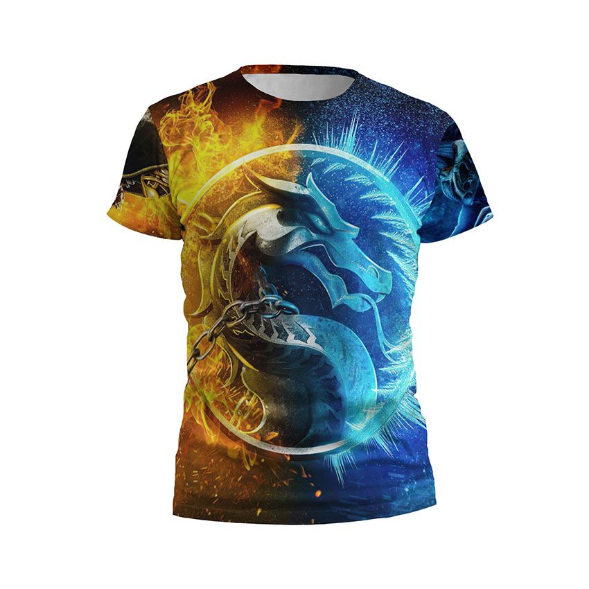 Футболка дитяча спортивна Енергія стихій Мортал Комбат Elemental Power Mortal Kombat