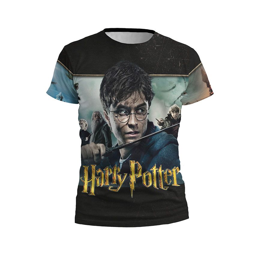 Футболка дитяча спортивна Гаррі Поттер Магічний світ Harry Potter Magical World