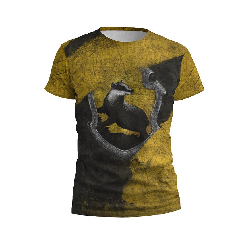 Футболка дитяча спортивна Хафелпафф Пригоди чаклунів Hufflepuff Wizard Adventures