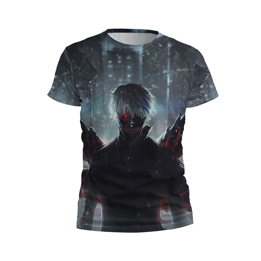 Футболка дитяча спортивна Канекі Кен Тінь хаосу Токійський гуль Kaneki Ken Shadow of Chaos Tokyo Ghoul