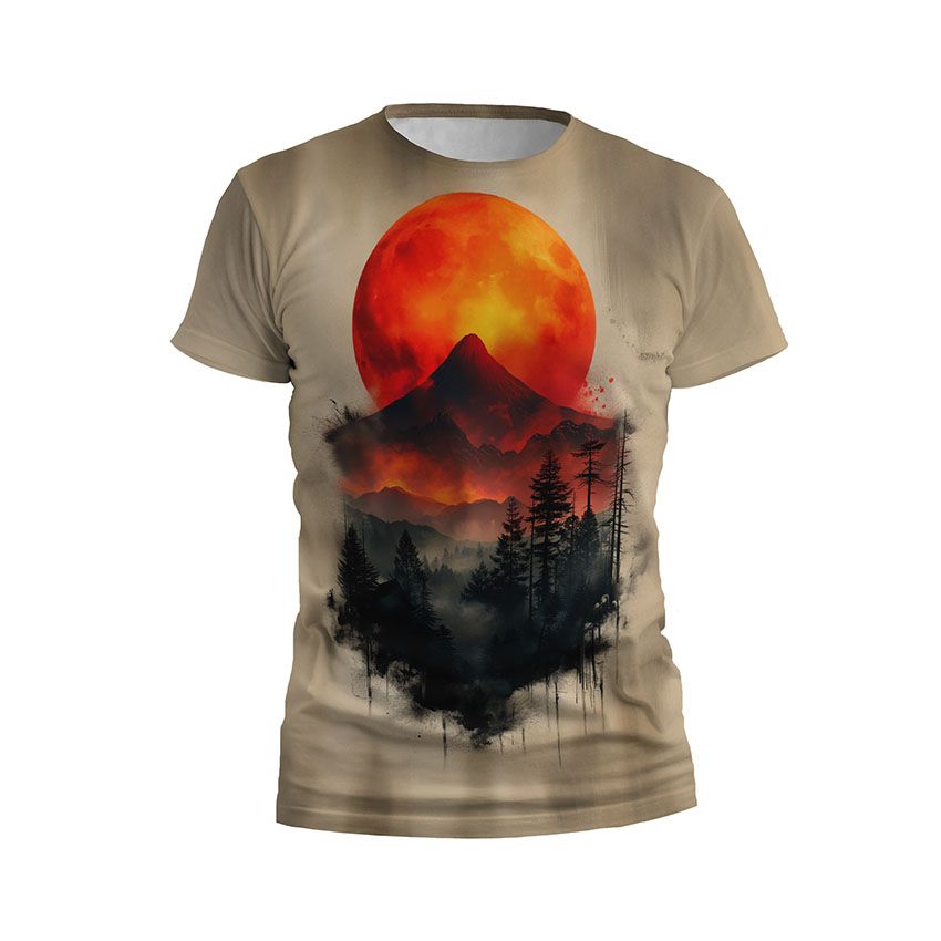 Футболка дитяча спортивна Краєвид в Японії Landscape in Japan