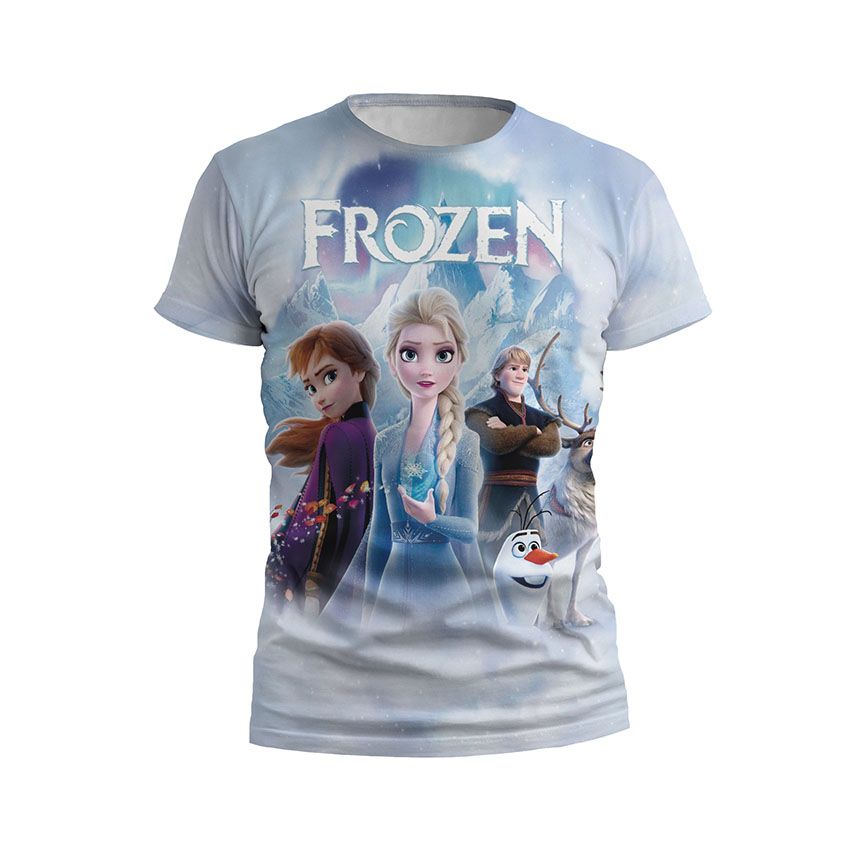 Футболка дитяча спортивна Магія Еренделу Крижане серце Magic of Arendelle Frozen