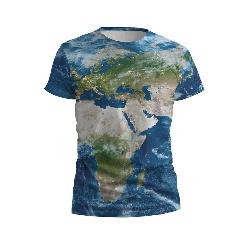 Футболка дитяча спортивна Мапа Подорож світом Map World Journey