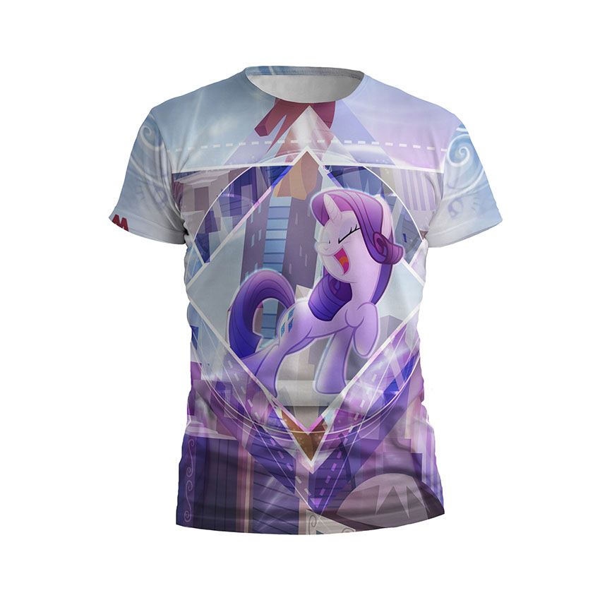 Футболка дитяча спортивна Мій маленький поні Реріті Кришталева магія My Little Pony Rarity Crystal Magic