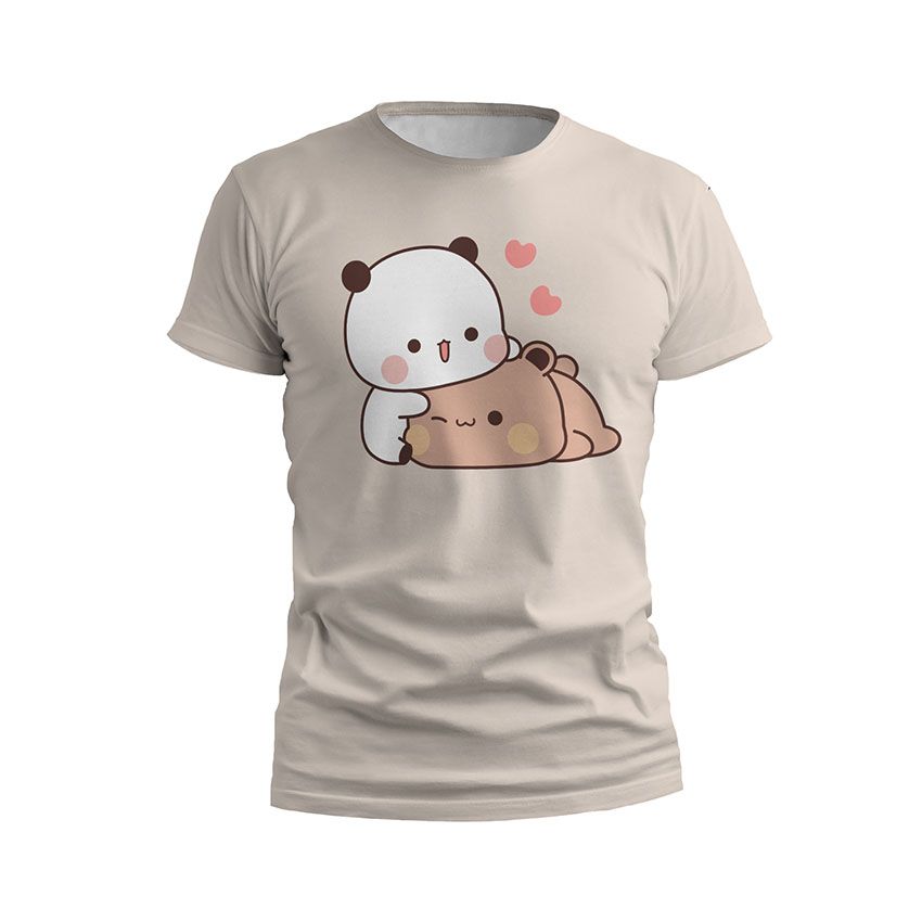 Футболка дитяча спортивна Милий дует Cute Duo бежевий