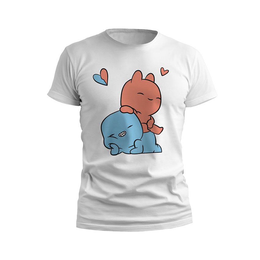 Футболка дитяча спортивна Обійми любові Love Hugs білий