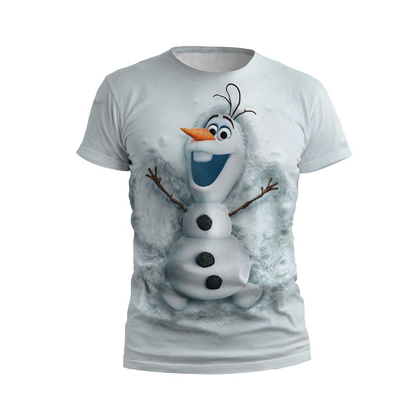 Футболка дитяча спортивна Олаф у снігу Крижане серце Olaf in Snow Frozen