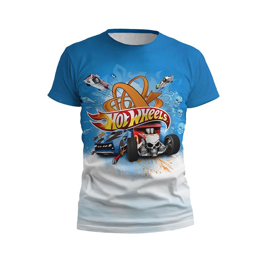 Футболка дитяча спортивна Поєдинок Hot Wheels