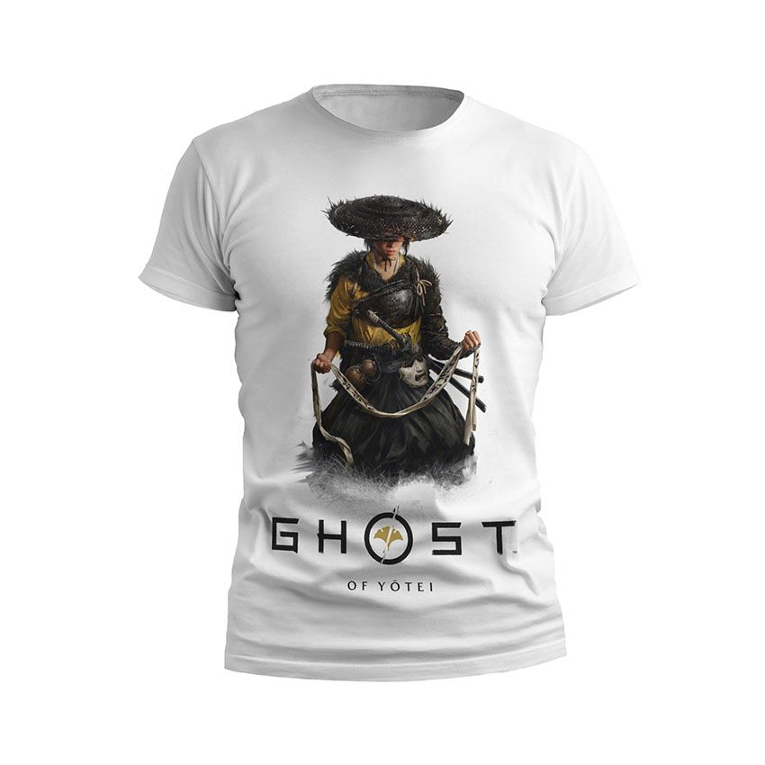 Футболка дитяча спортивна Привид Йотей Тінь самурая Ghost of Yotei Samurai Shadow