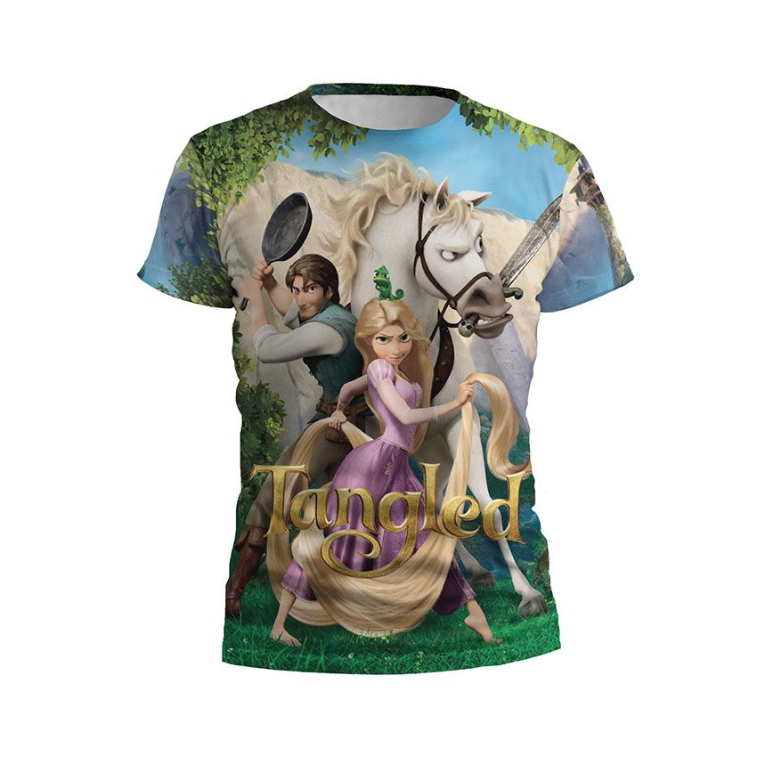 Футболка дитяча спортивна Рапунцель Чарівна пригода Rapunzel Magical Adventure