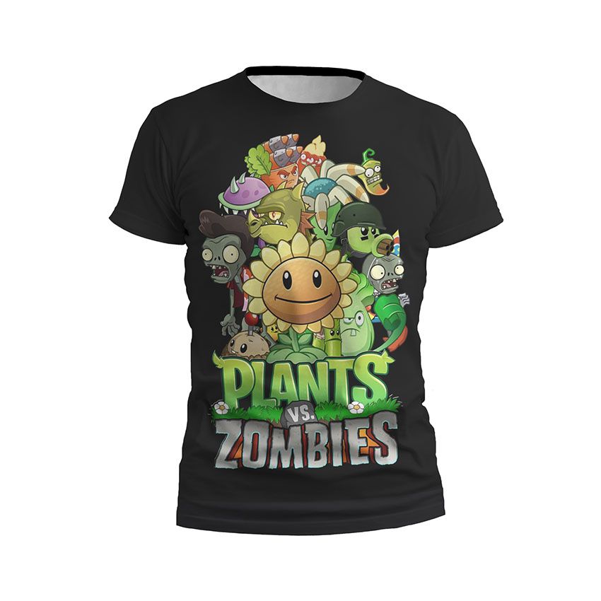 Футболка дитяча спортивна Рослини проти зомбі Армія саду Plants vs Zombies Garden Army