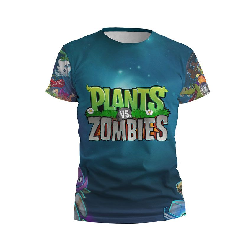 Футболка дитяча спортивна Рослини проти зомбі Протистояння Clash Plants vs Zombies
