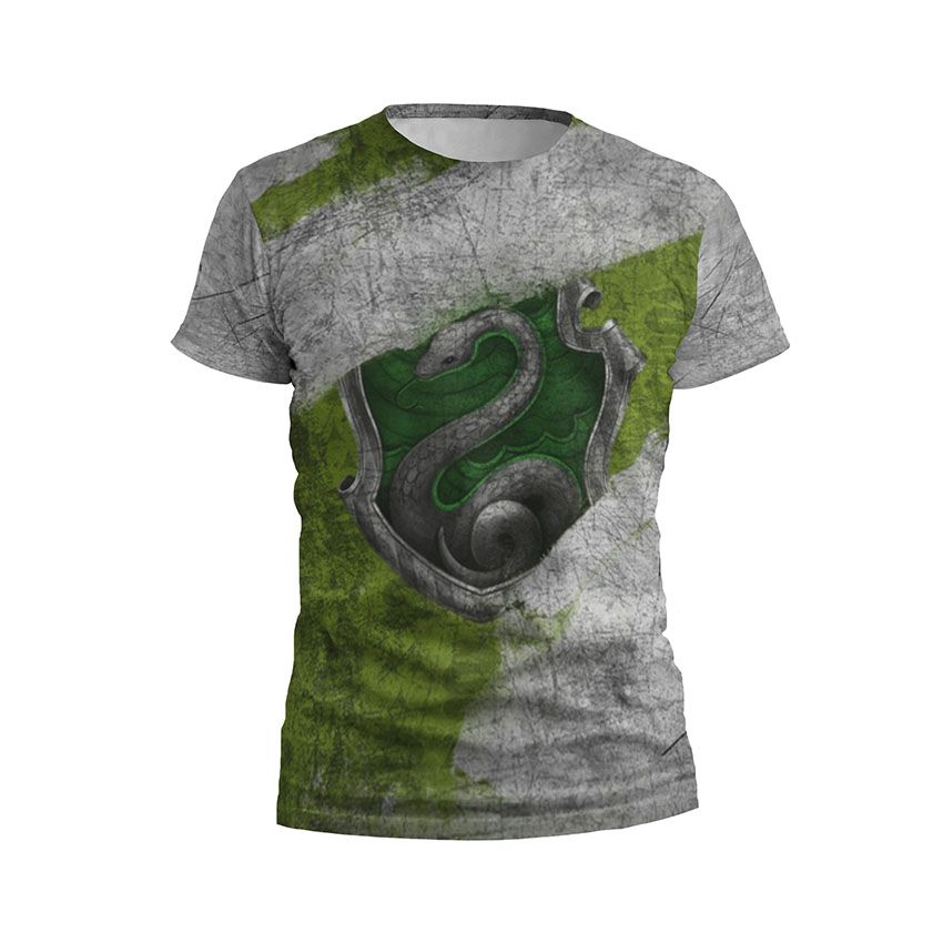 Футболка дитяча спортивна Слизерин Темна магія Slytherin Dark Magic