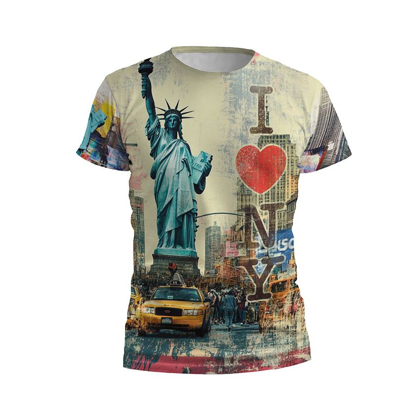 Футболка дитяча спортивна Статуя Свободи Нью-Йорк Statue of Liberty New York