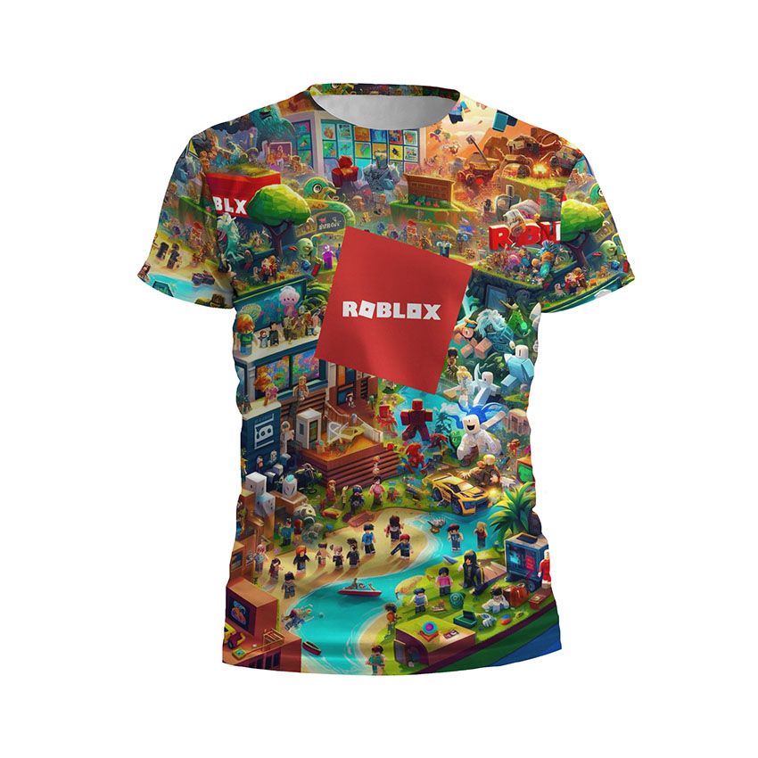 Футболка дитяча спортивна Світ Роблокс Roblox World