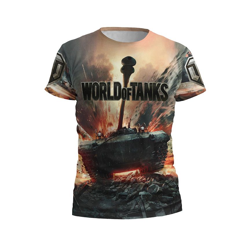 Футболка дитяча спортивна Світ танків Великий танк World of Tanks Big tank