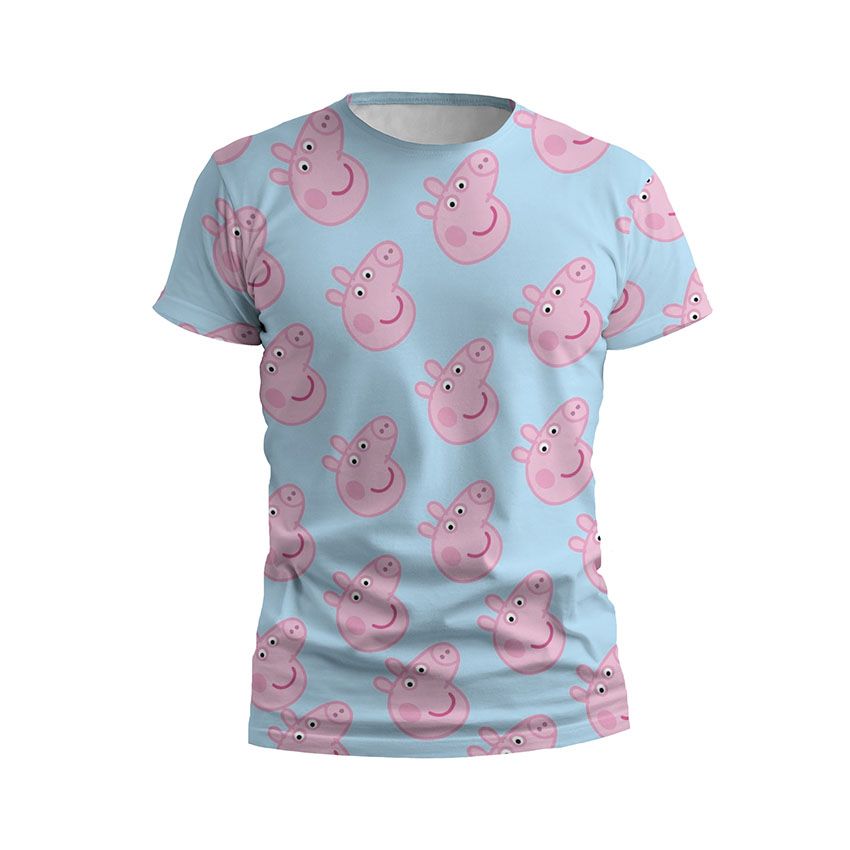 Футболка дитяча спортивна Свинка Пеппа Патерн Peppa Pig Pattern