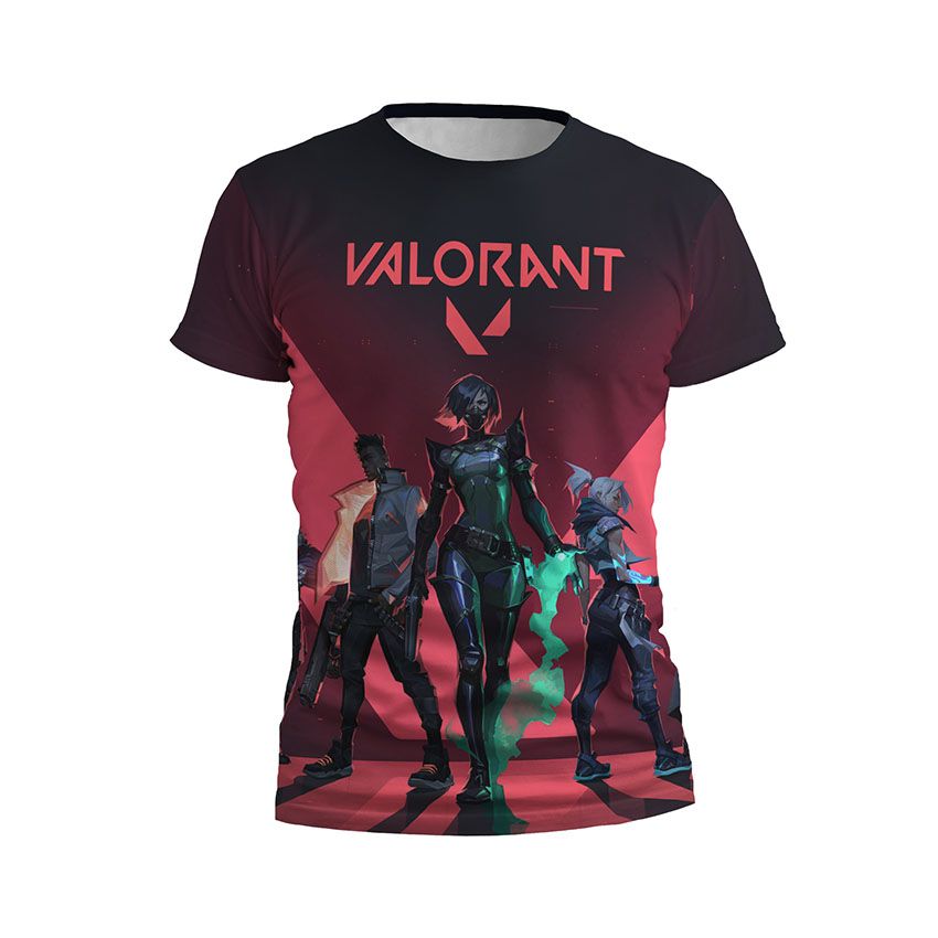 Футболка дитяча спортивна Валорант Бойова команда Valorant Combat Team