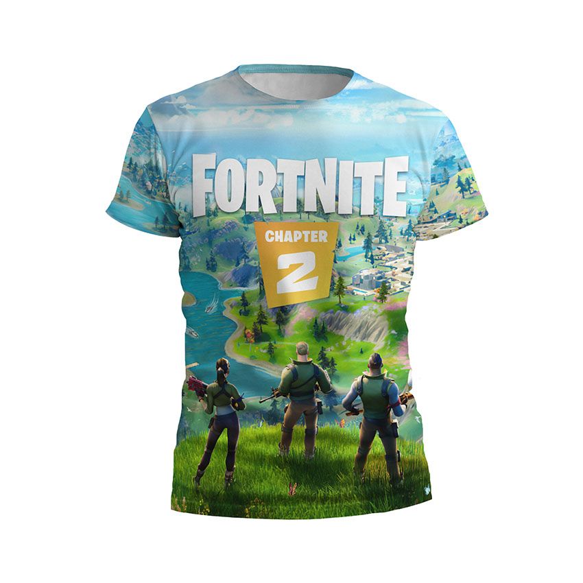 Футболка дитяча спортивна Великий світ Фортнайт Big world Fortnite