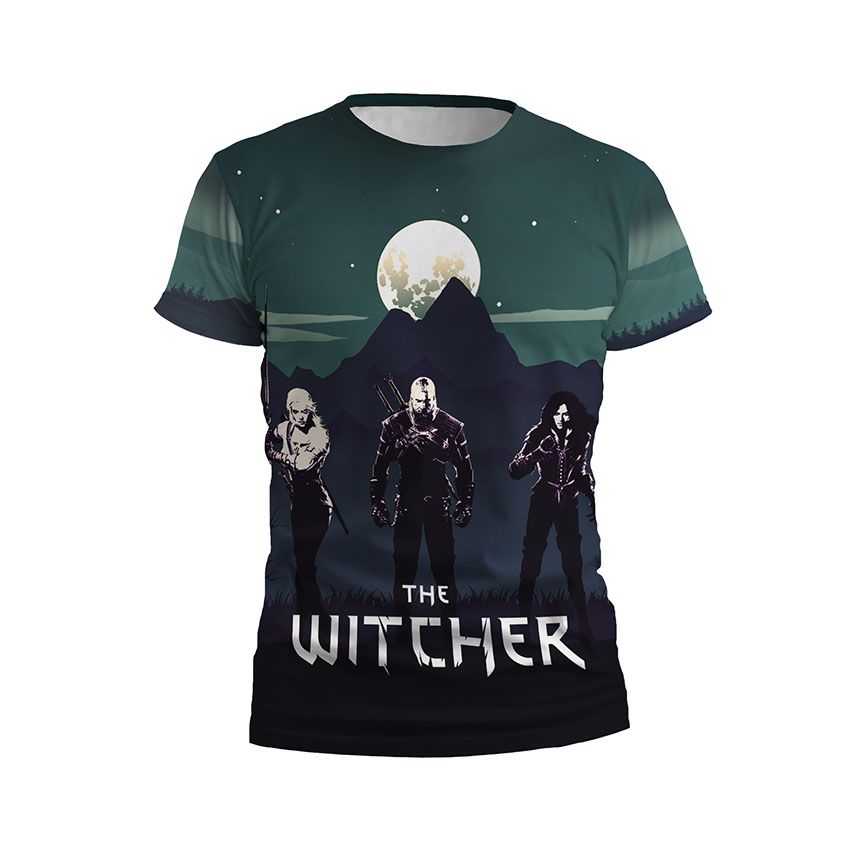 Футболка дитяча спортивна Відьмак Нічні герої The Witcher Night heroes