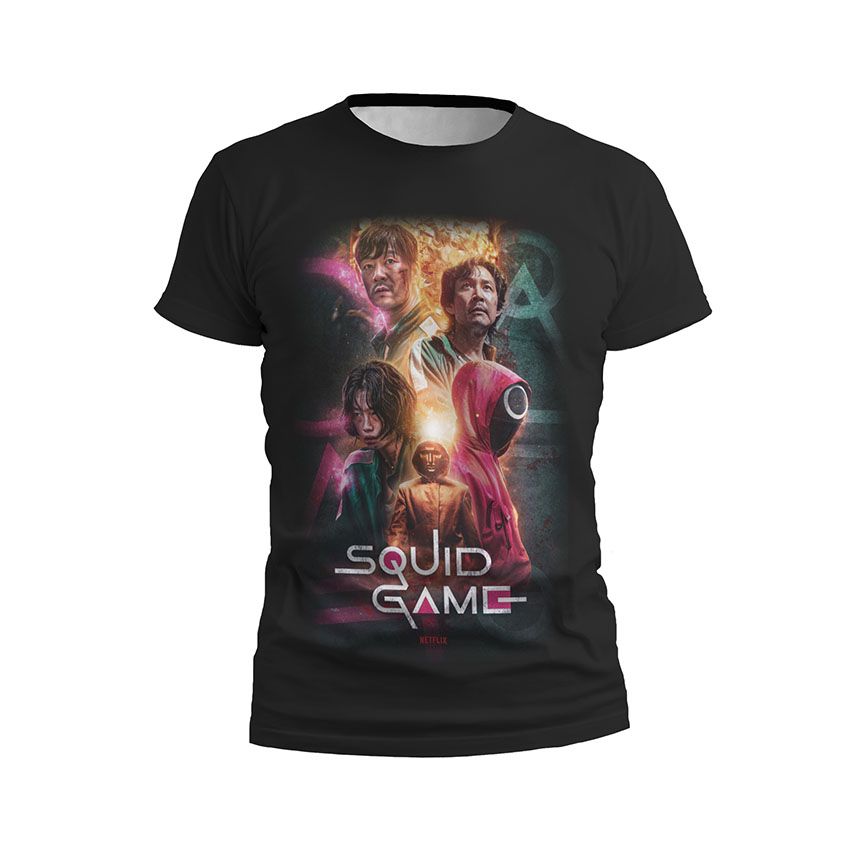Футболка дитяча спортивна Виживання Шоу Гра в кальмара Survival Show Squid Game
