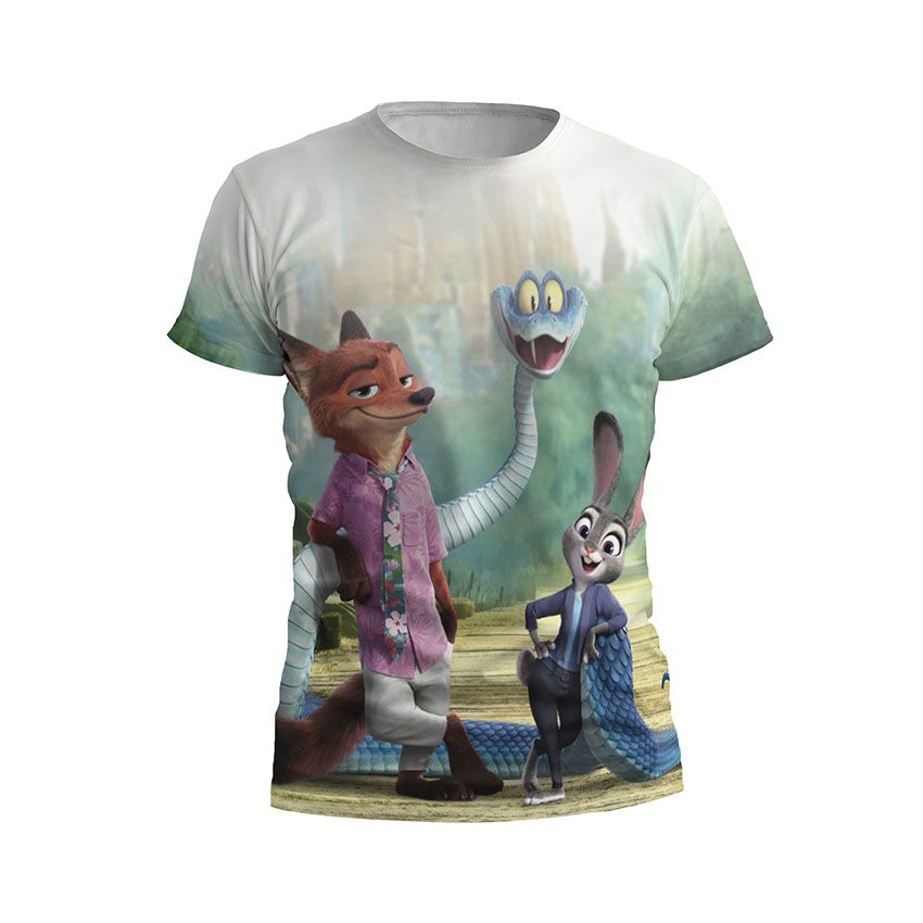 Футболка дитяча спортивна Зоотрополіс 2 Веселі пригоди Zootopia 2 Fun adventures