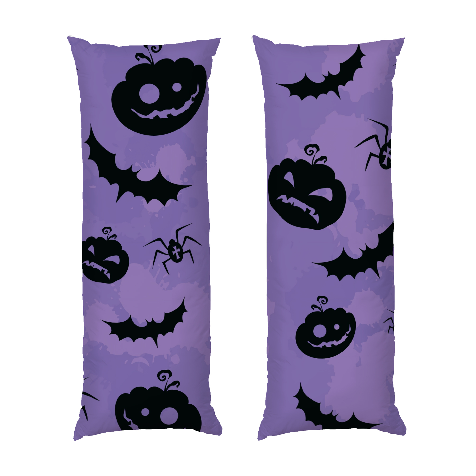 Гарбузи на фіолетовому фоні Pumpkins on the purple background